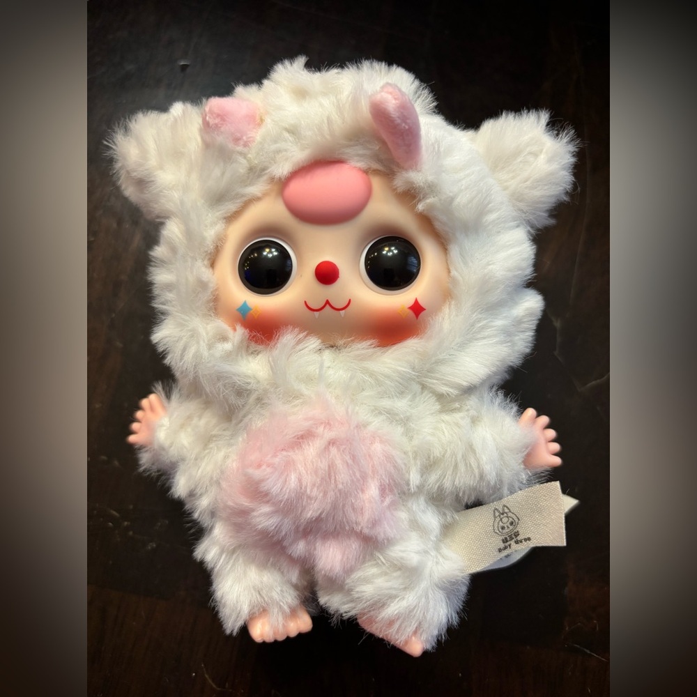 BB3 Baby Three DeLovely confirmed Lamb Plush Pendant Keychain NWT OMG the Fangs